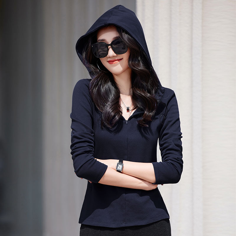 เสื้อยืดสีดำ แฟชั่น เสื้อยืด T-shirt สีดำ สวมใส่สบาย ไม่ร้อน