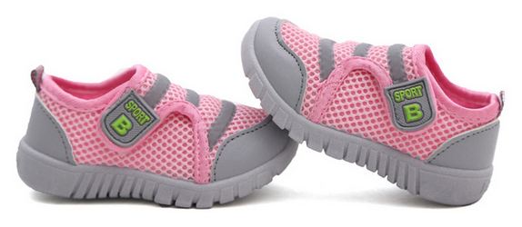 รองเท้าผ้าใบ เด็กผู้หญิง สีชมพู หวาน ๆ แบบ Sport น่ารัก รองเท้าเด็ก ใส่ง่าย แบบเป็น แถบตุ๊กแก เปิดปิด ถอดง่าย ใส่ง่าย แบบสวย ราคาถูก 481470_1