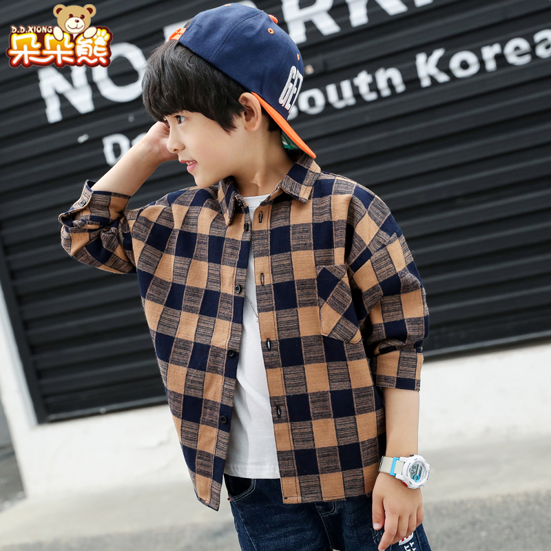 เสื้อเชิ้ตเด็ก มีไซส์ 110 120 130 140 150 160 สั่งเลยฟรีค่าจัดส่ง