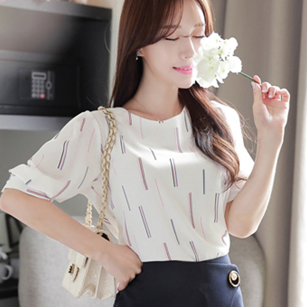 เสื้อชีฟองเกาหลี เสื้อชีฟองสวยๆ