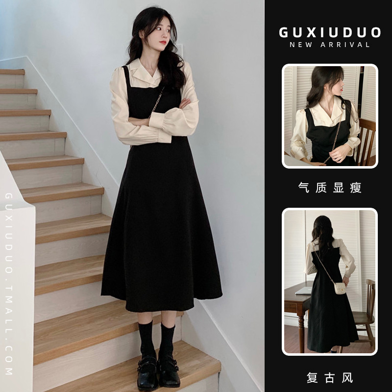 เดรสแขนสั้นมีไซส์L-4XLอก38-47นิ้ว