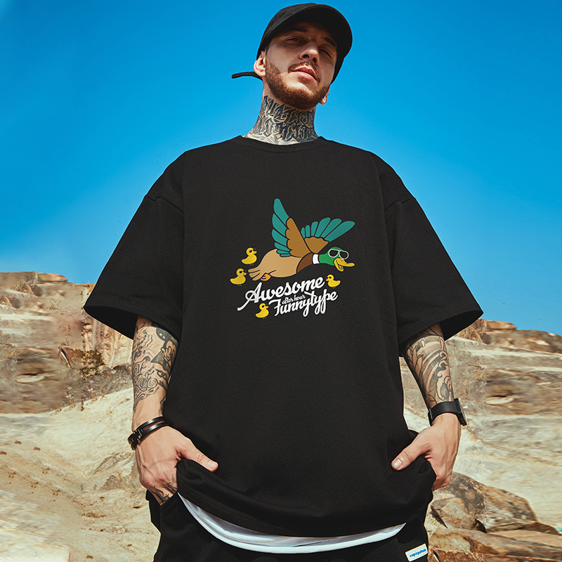 เสื้อยืดผู้ชายอ้วน S-5XL(อกเสื้อ39-51นิ้ว)
