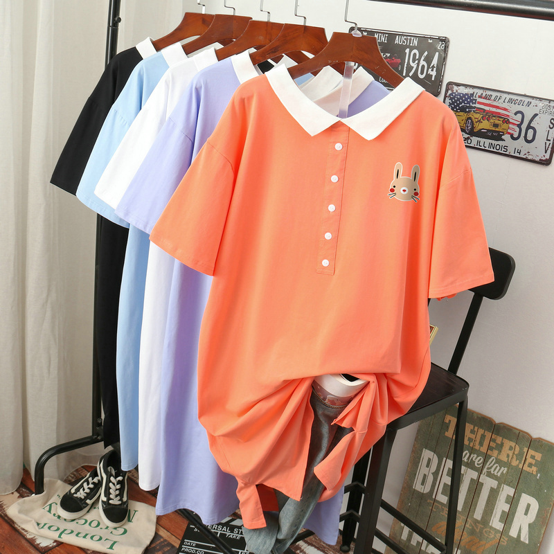 เดรสสไตล์เสื้อยืด S-3XL(อกเสื้อยืด 43- 51 นิ้ว)ใส่สบายๆอยู่บ้าน ใส่นอน