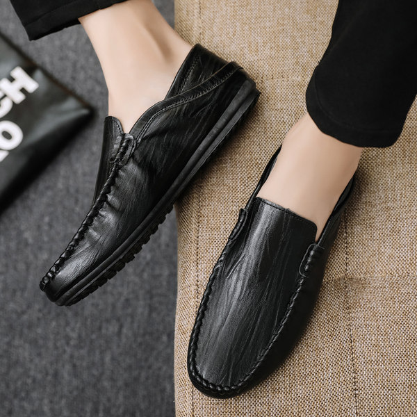 รองเท้าหนังผู้ชาย มีไซส์39-44 รองเท้าโลฟเฟอร์ชาย Slip-On Shoes