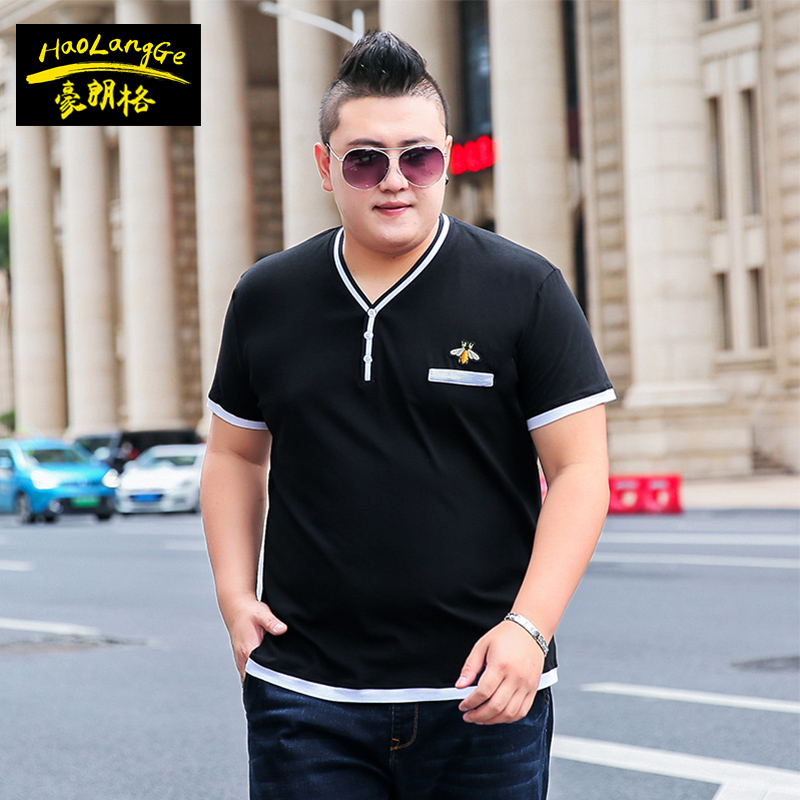 เสื้อยืดผู้ชายอ้วน S-5XL(อกเสื้อ39-51นิ้ว)