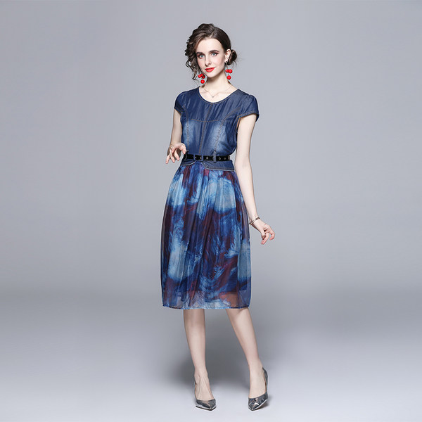 ชุดเดรสเรียบหรูดูแพง เดรสแบรนด์ DG Boutique