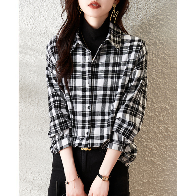 เสื้อเชิ้ตผู้หญิงแขนยาว เสื้อเชิ้ตผู้หญิงใส่ทํางาน 390 บาทต่อชิ้น ฟรีค่าจัดส่ง
