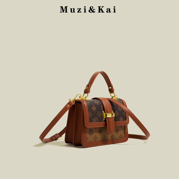 กระเป๋าสะพายข้างผู้หญิง กระเป๋าสะพายสไตล์เกาหลี By Muzi&Kai