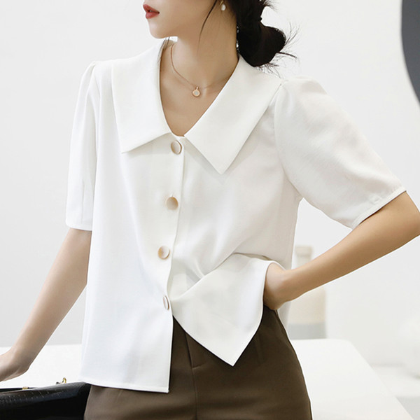 เสื้อชีฟองเกาหลี เสื้อชีฟองสวยๆ