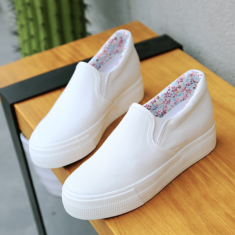 รองเท้าผ้าใบ รองเท้าลำลอง รองเท้าผ้าใบลำลอง รองเท้าแฟชั่นแบบสวม Slipper Shop