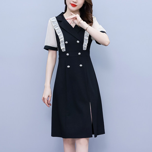 เดรสไซส์ใหญ่ ชุดเดรสสาวพลัสไซส์ เดรสเรียบหรู ไซส์ใหญ่ BY SHUYA
