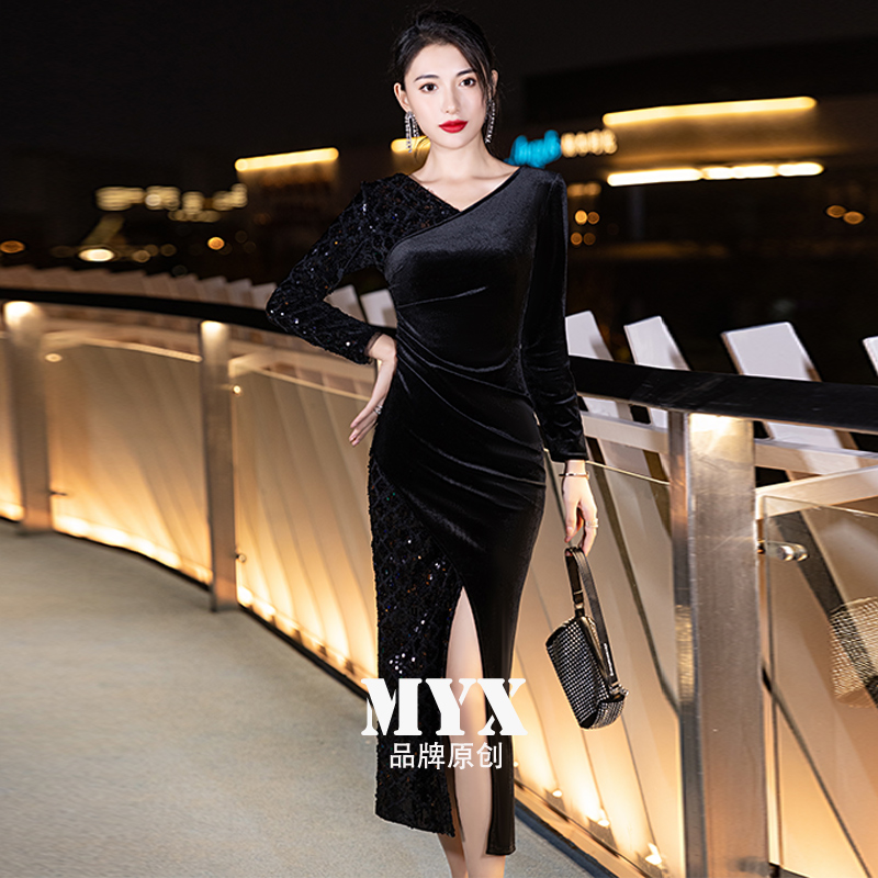 ชุดราตรี ชุดราตรีสวยหรู แบบ ทันสมัย Evening dress