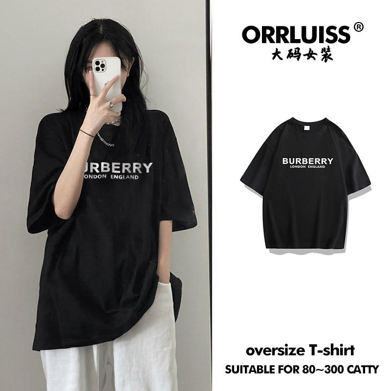 เสื้อโอเวอร์ไซส์เกาหลี เสื้อยืดพลัสไซส์ เสื้อยืดคนอ้วน เสื้อยืดโอเวอร์ไซส์ผู้หญิง
