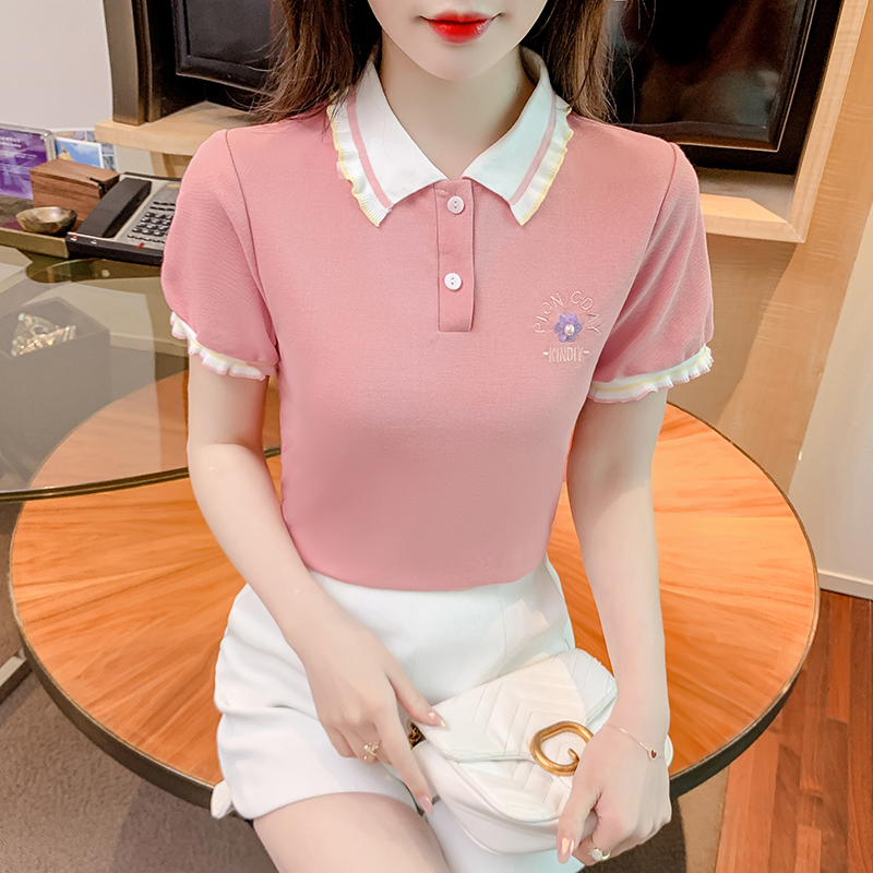 เสื้อผ้าวัยรุ่นเกาหลี เสื้อยืดวัยรุ่นผู้หญิง มีขนาด S M L XL