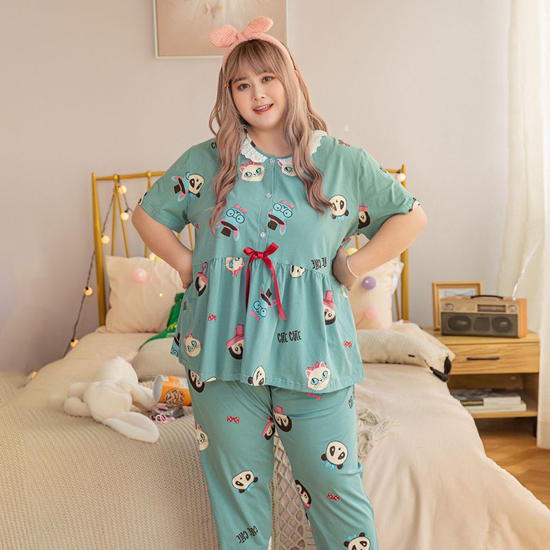 ชุดนอนคนอวบ-อ้วน 3X-6XL