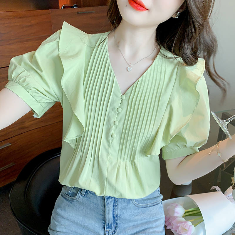เสื้อยืดวัยรุ่นน่ารักๆ เสื้อวัยรุ่นแขนสั้น เสื้อผ้าวัยรุ่นเกาหลี แบรนด์ Wiyike