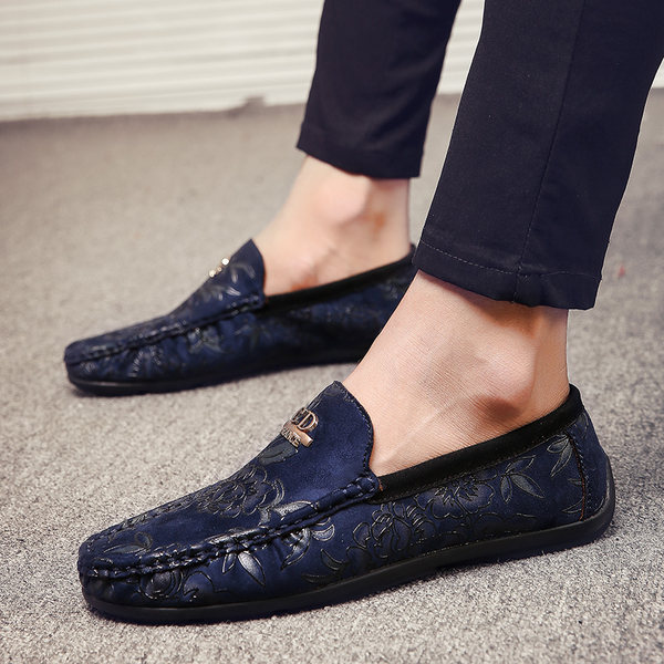 รองเท้าหนังผู้ชาย มีไซส์39-44 รองเท้าโลฟเฟอร์ชาย Slip-On Shoes