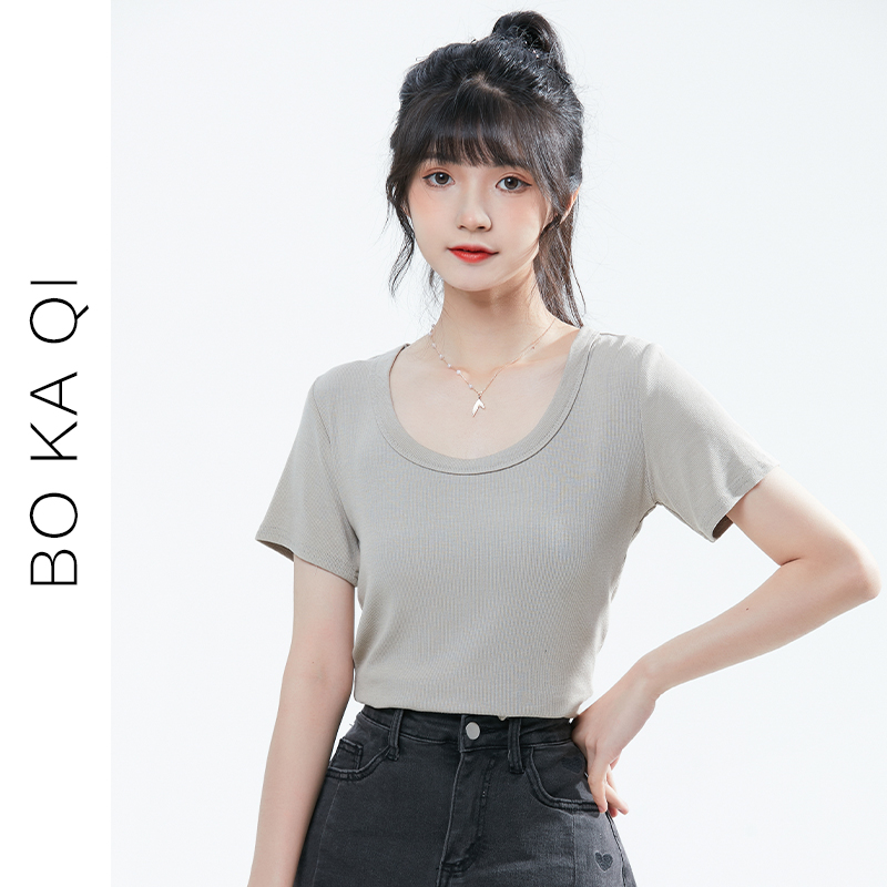 เสื้อผ้าวัยรุ่นเกาหลี เสื้อยืดวัยรุ่นผู้หญิง มีขนาด S M L XL