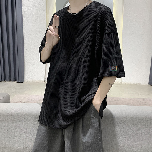 เสื้อยืดผู้ชายอ้วน S-5XL(อกเสื้อ39-51นิ้ว)