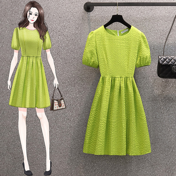 เดรสคนอ้วน เดรสสาวอวบ ชุดเดรสคนอ้วนวัยรุ่น BY PLUS SIZE Girl