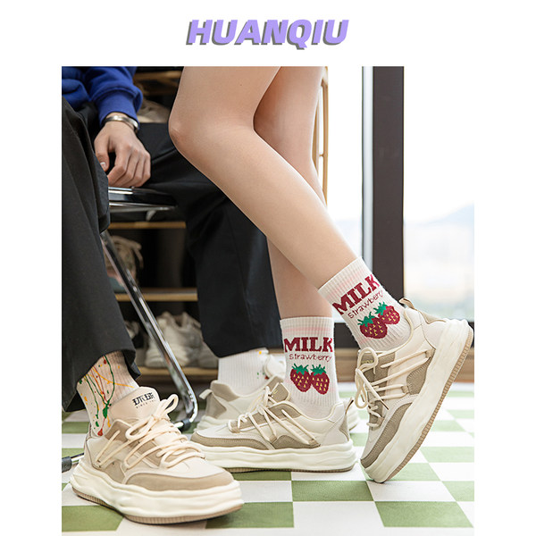 รองเท้าผ้าใบแฟชั่นผู้หญิง ใส่สบาย มีขนาด 35-40