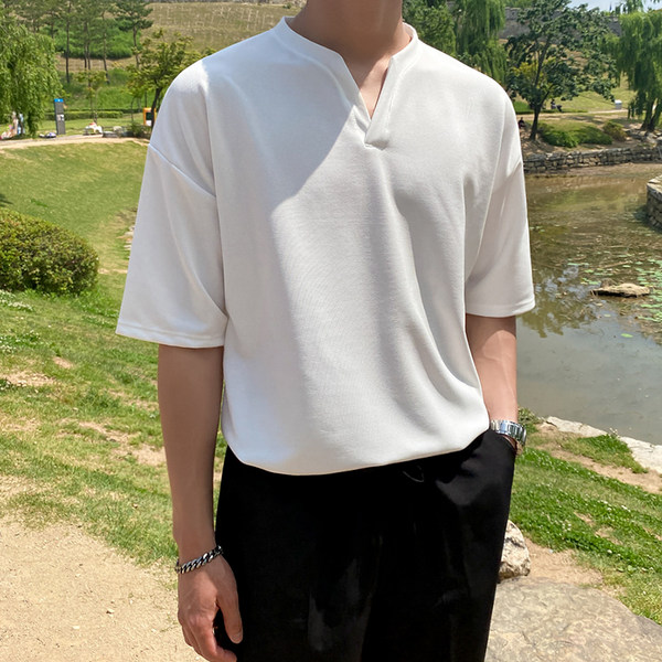 เสื้อT-shirt เสื้อผู้ชายเกาหลี เสื้อเกาหลี MCYC