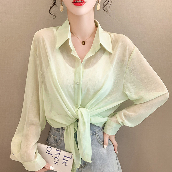 เสื้อเชิ้ตแขนยาววัยรุ่น ลายสวยๆ แบรนด์ YIL AN
