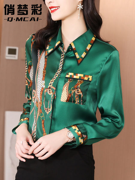 เสื้อเชิ้ต เสื้อเชิ้ตชีฟอง ลายสวยๆฟรีค่าส่ง