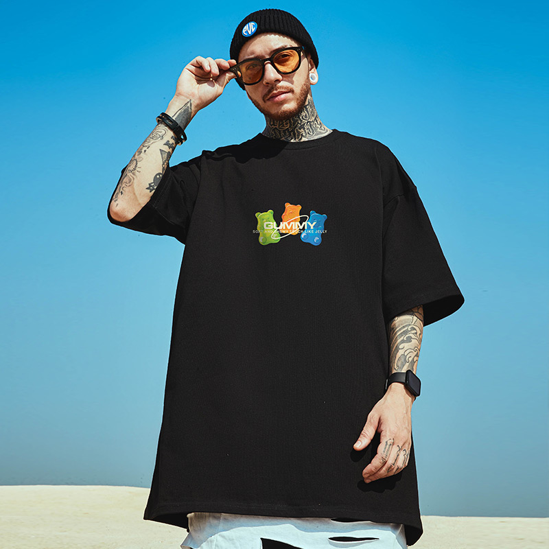 เสื้อยืดผู้ชายอ้วน S-5XL(อกเสื้อ39-51นิ้ว)