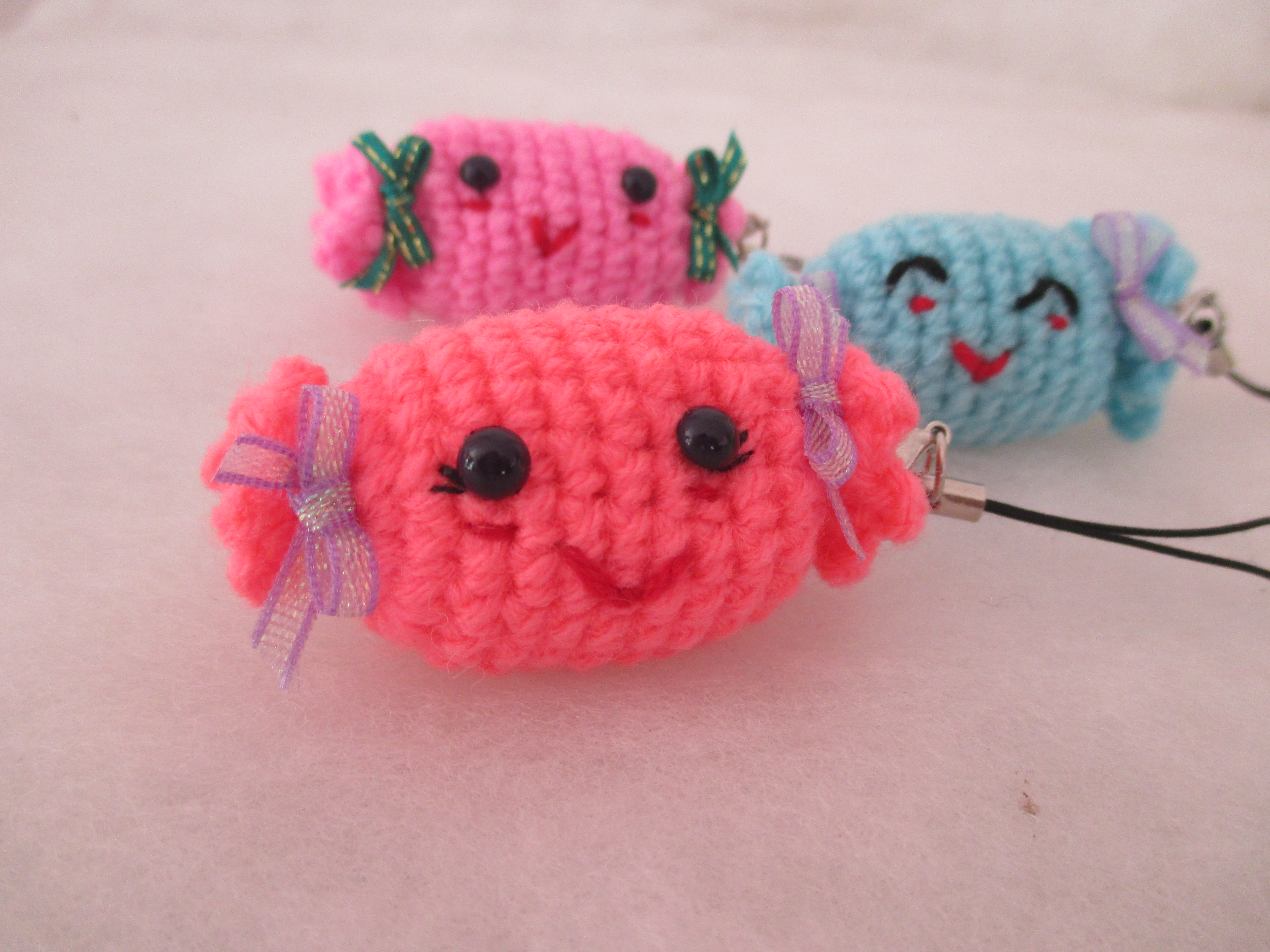 พวงกุญแจลูกกวาด