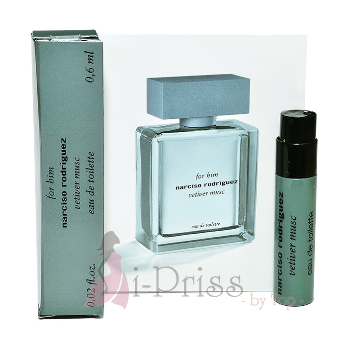 Narciso Rodriguez for Him Vetiver Musc (EAU DE TOILETTE) 0.6 ml.
