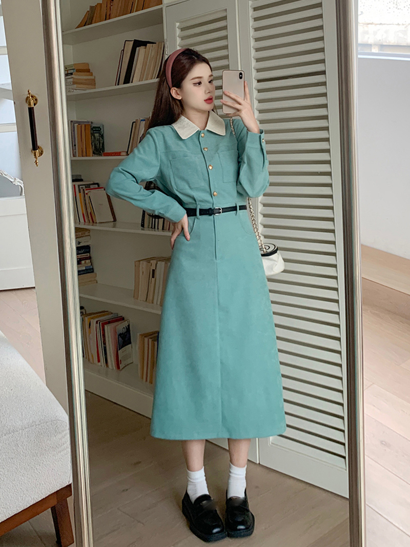 เดรสสาวอวบ มีไซส์ L-4XLอกเสื้อ 38-47 นิ้ว ใส่ได้ทั้งสาวหุ่นดีน่ารักจนถึงสาวอวบพลัสไซส์ จัดส่งฟรี! ทักแชทสั่งซื้อ