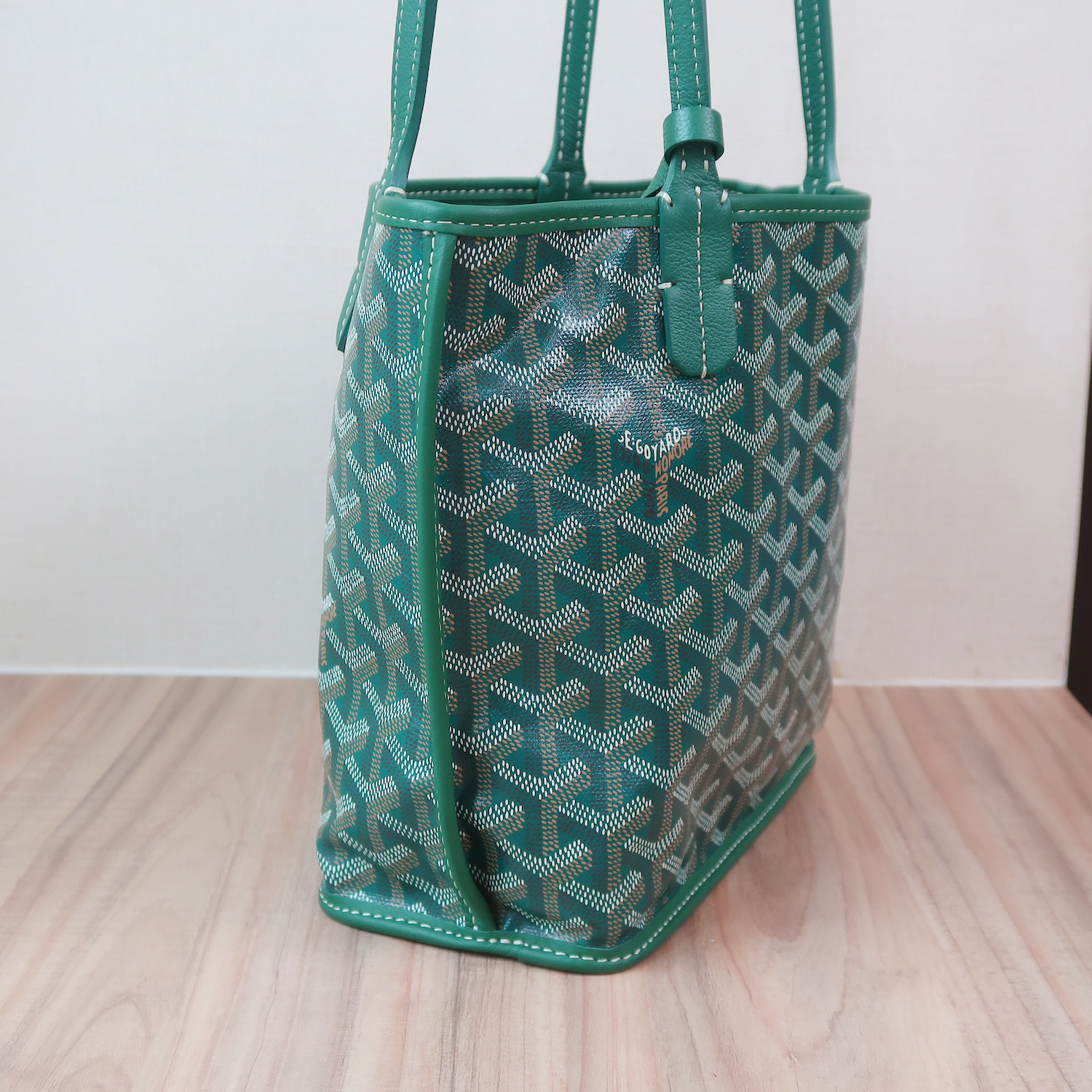 Goyard Green Monogram Anjou Mini Bag (2024)