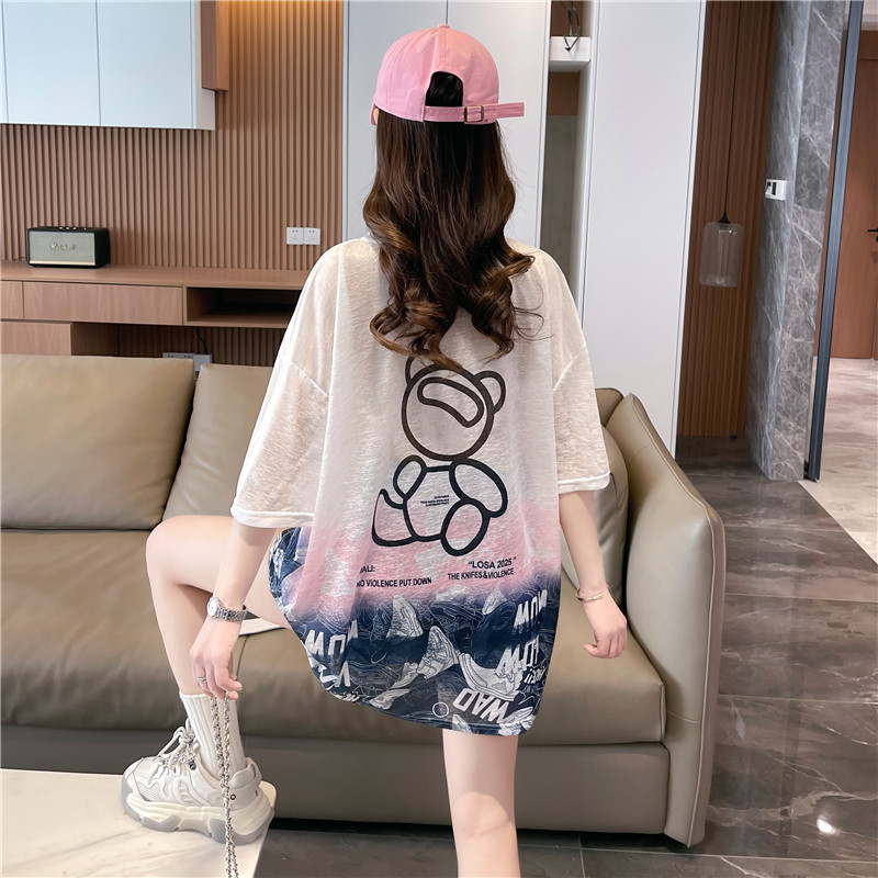 เสื้อยืดคนอ้วนแบบโอเวอร์ไซส์แบบ ulzzang fashion สนใจทักแชท