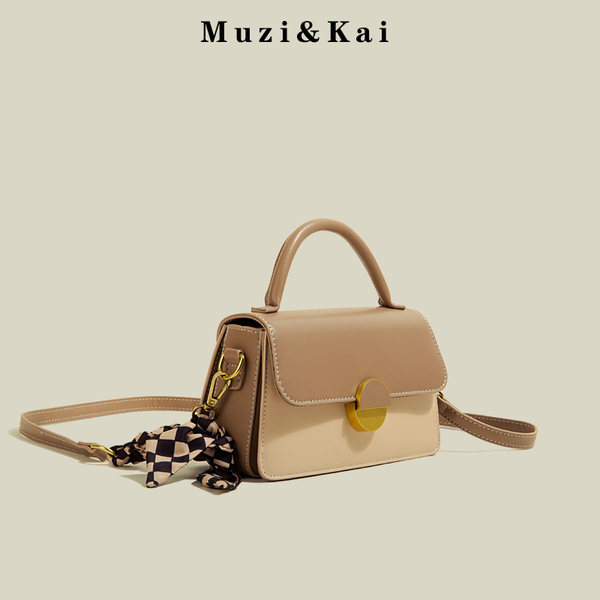 กระเป๋าสะพายข้างผู้หญิง กระเป๋าสะพายสไตล์เกาหลี By Muzi&Kai