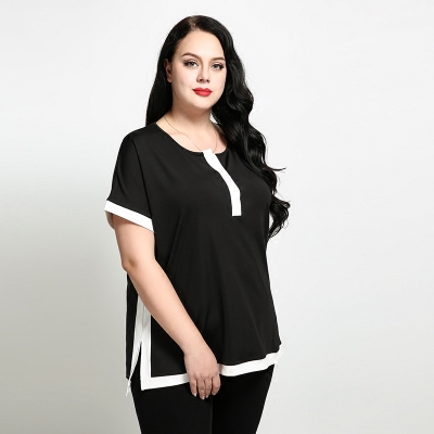 เสื้อผ้าคนอ้วน2XL-7XLสไตล์ยุโรปจากแบรนด์ R&N