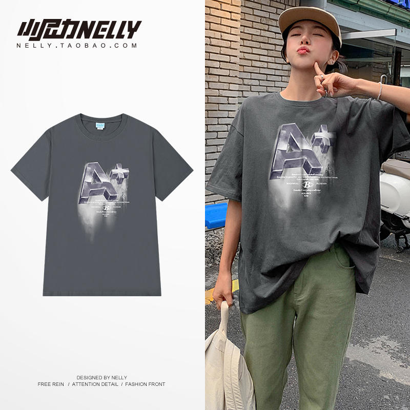 เสื้อยืดคอกลม ผู้ชาย เสื้อยืดผู้ชายเกาหลี เสื้อยืดเกาหลี แบรนด์ NELLY