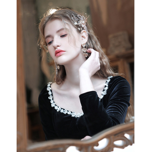 ชุดราตรี ชุดออกงาน ดีไซน์หรู แบรนด์ Angel