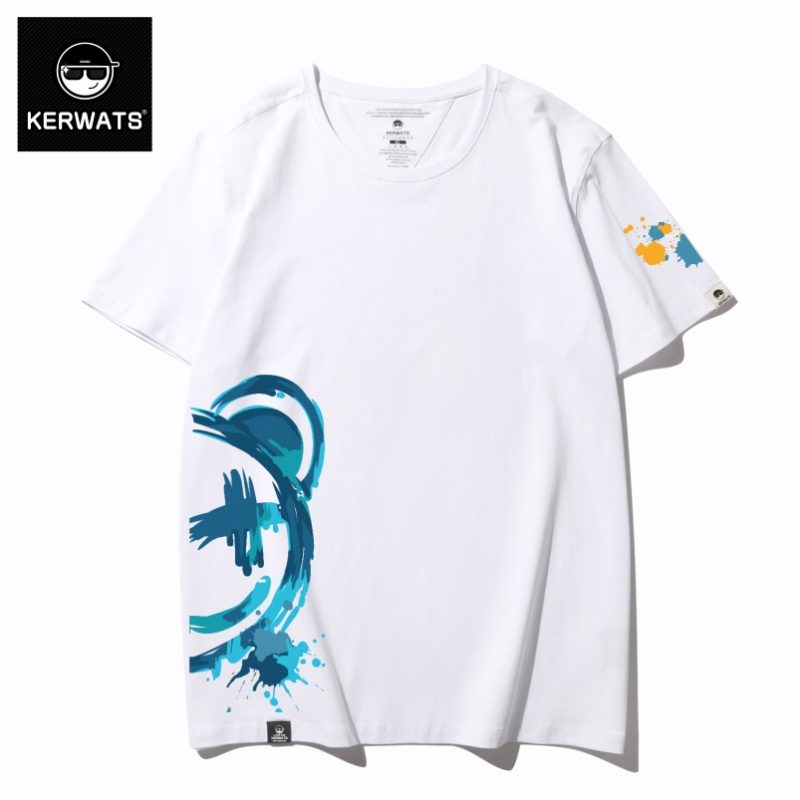เสื้อยืดผู้ชายอ้วน S-6XL น้ำหนักผู้สวม 50-135 กิโลกรัม
