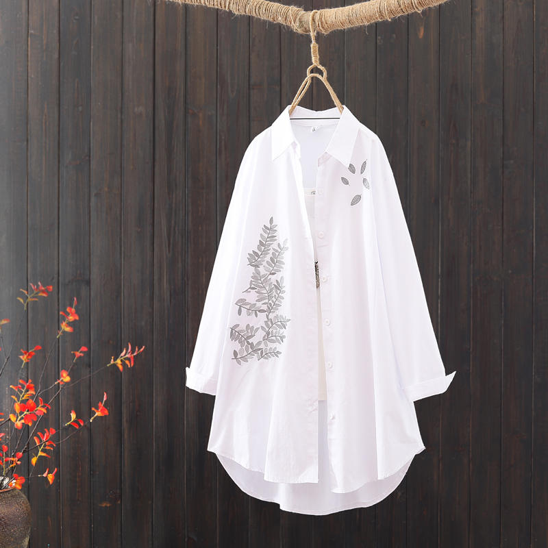 แบบเสื้อสวยๆ เสื้อผ้าฝ้ายลินิน เสื้อเชิ้ตผ้าลินิน