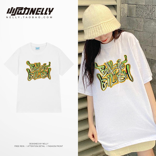 เสื้อยืดคอกลม ผู้ชาย เสื้อยืดผู้ชายเกาหลี เสื้อยืดเกาหลี แบรนด์ NELLY
