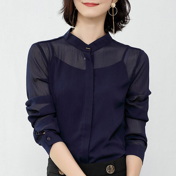 เสื้อชีฟองเกาหลี เสื้อชีฟองสวยๆ