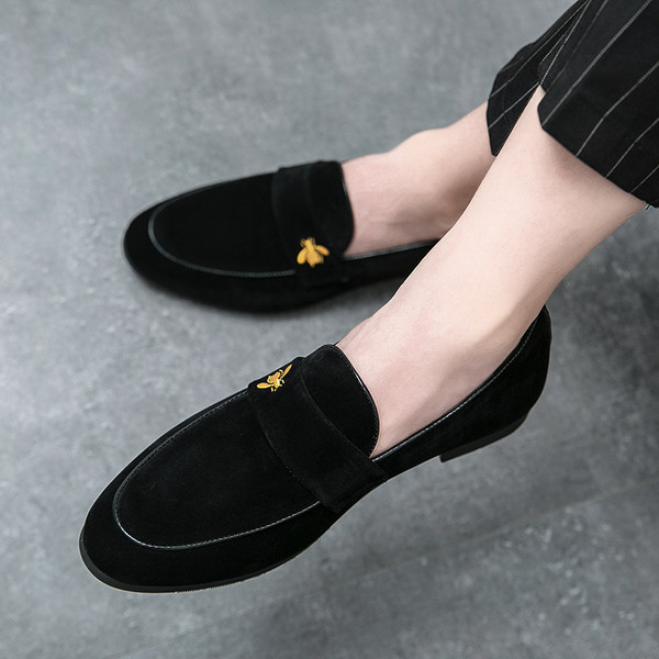รองเท้าหนังผู้ชาย มีไซส์39-44 รองเท้าโลฟเฟอร์ชาย Slip-On Shoes