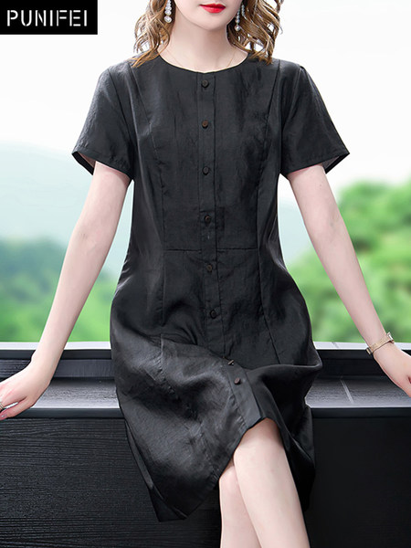เดรสวัยผู้ใหญ่40-60ปี เดรสคุณแม่ ชุดเดรสทำงานวัยผู้ใหญ่ แบรนด์ MAMA DRESS