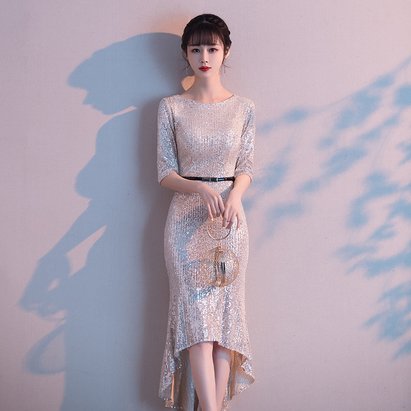 ชุดราตรี ชุดราตรีสวยหรู แบบ ทันสมัย Evening dress