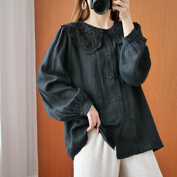 เสื้อลินินคนอ้วน