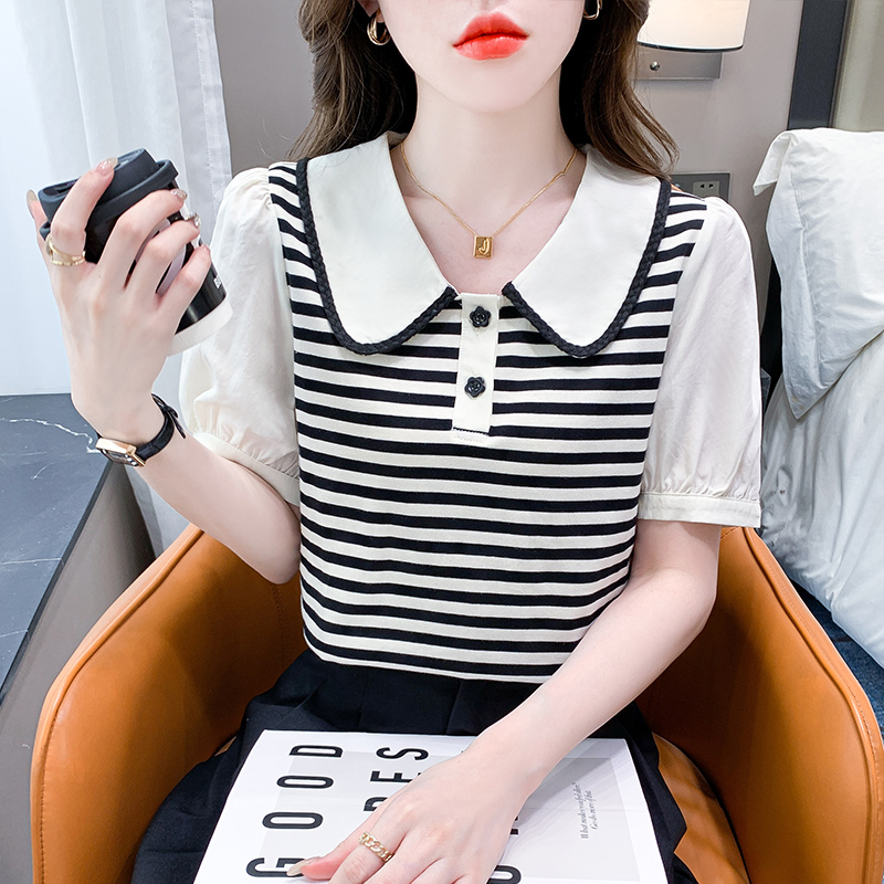 เสื้อผ้าวัยรุ่นเกาหลี เสื้อยืดวัยรุ่นผู้หญิง มีขนาด S M L XL
