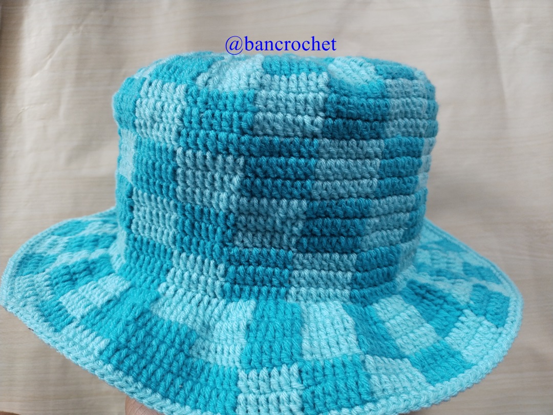 Bancrochet หมวกถักโครเชต์ crochet hat หลากสี