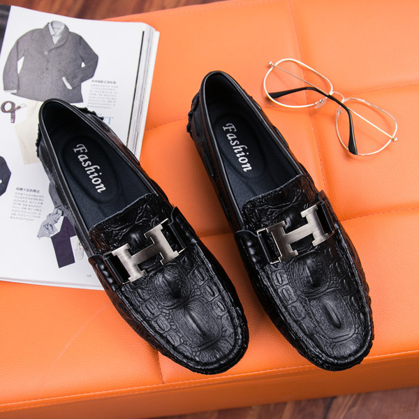 รองเท้าหนังผู้ชาย มีไซส์39-44 รองเท้าโลฟเฟอร์ชาย Slip-On Shoes