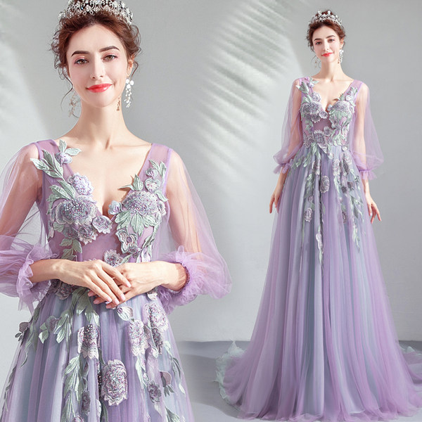 ชุดราตรี ชุดออกงาน ดีไซน์หรู แบรนด์ Angel